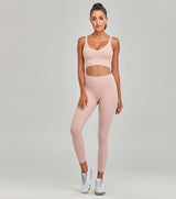 Ensemble rose-violet