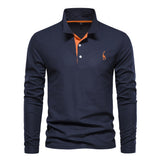 Bleu Marine & Orange