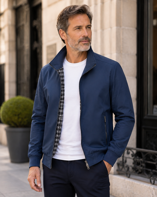 Nolan – Blouson Homme Zippé Style Aviateur
